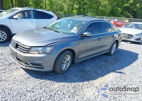 2016 Volkswagen Passat 1.8T S из США, поврежденный, VIN 1VWAT7A31GC043362